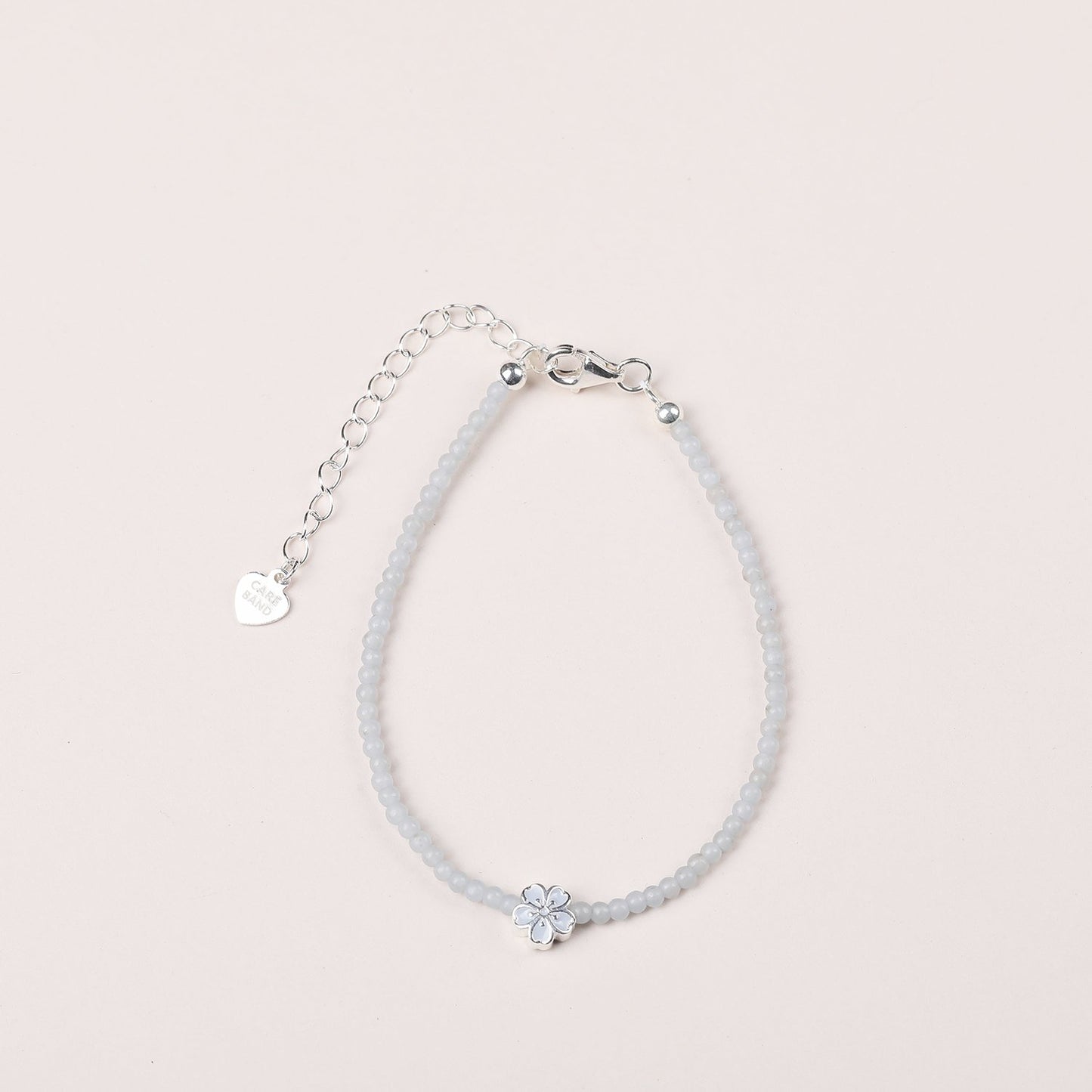 Soft Spring Care Band Angelite Bracelet