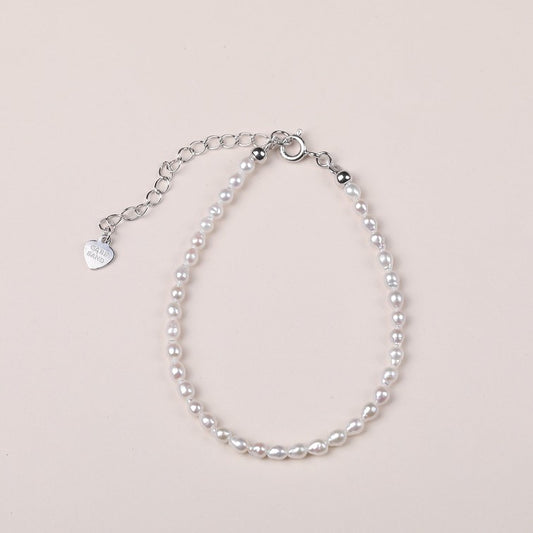 Care Band Freshwater Rice Pearl Bracelet